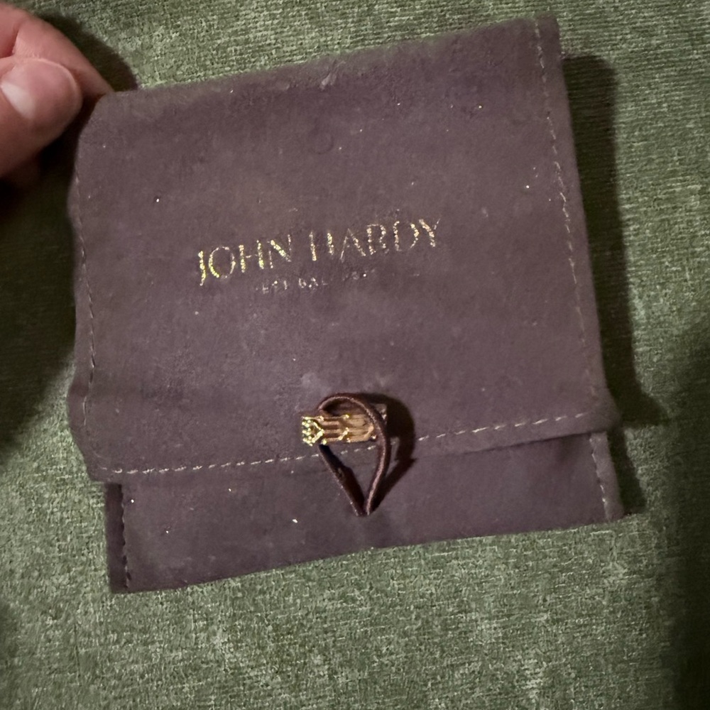 John Hardy Silver Bracelet with Blue Detail - Picture 2 of 12